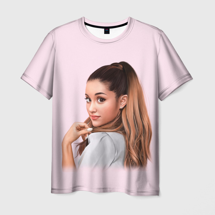 Мужская футболка 3D Ariana art фото