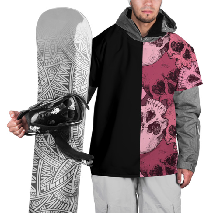 Накидка на куртку 3D Dark and Skull фото