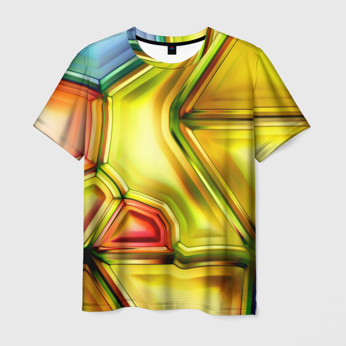 Мужская футболка 3D Абстрактная абстракция фото
