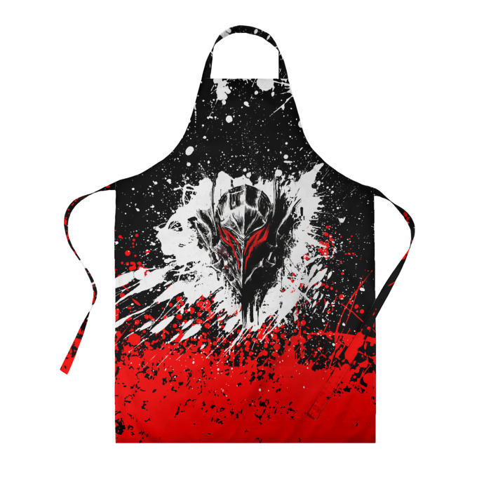 Фартук 3D Берсерк: Брызги красок. фото