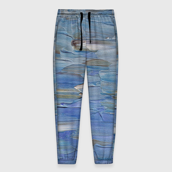 Мужские брюки 3D Мазки красок фото
