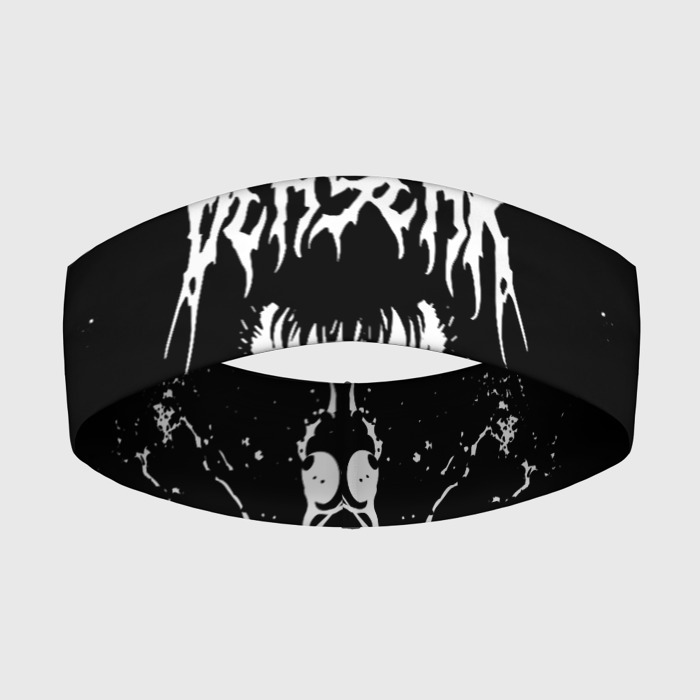 Повязка на голову 3D БЕРСЕРК ЯРОСТНОЕ ЛИЦО ГАТСА (НА СПИНЕ) КЛЕЙМО фото