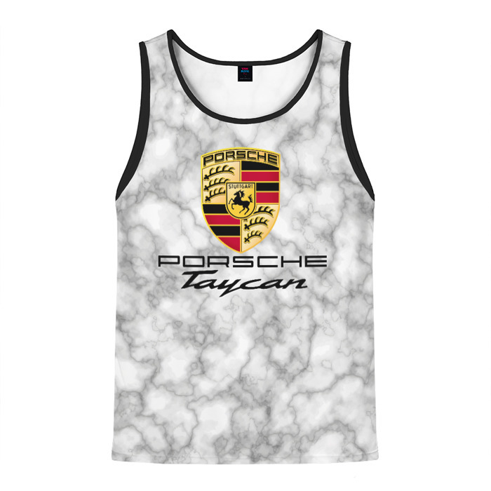 Мужская майка 3D [Porsche Taycan]   Как у Литвина фото