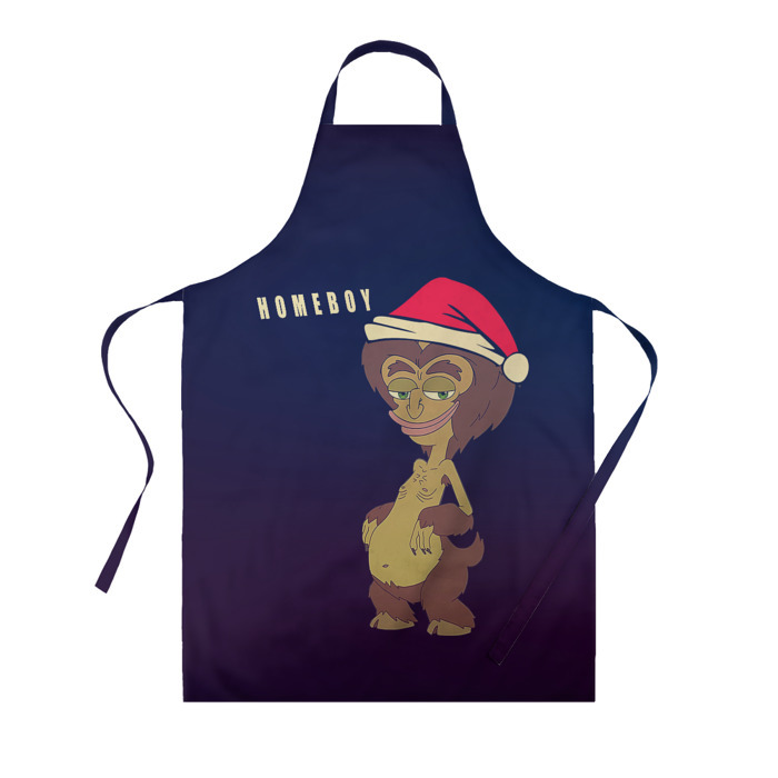 Фартук 3D Большой рот | Гормональный монстр фото