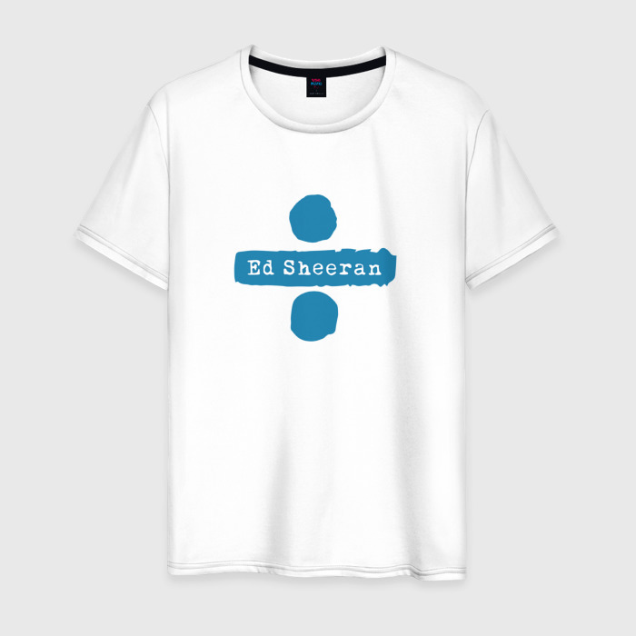 Мужская футболка хлопок Ed Sheeran. фото
