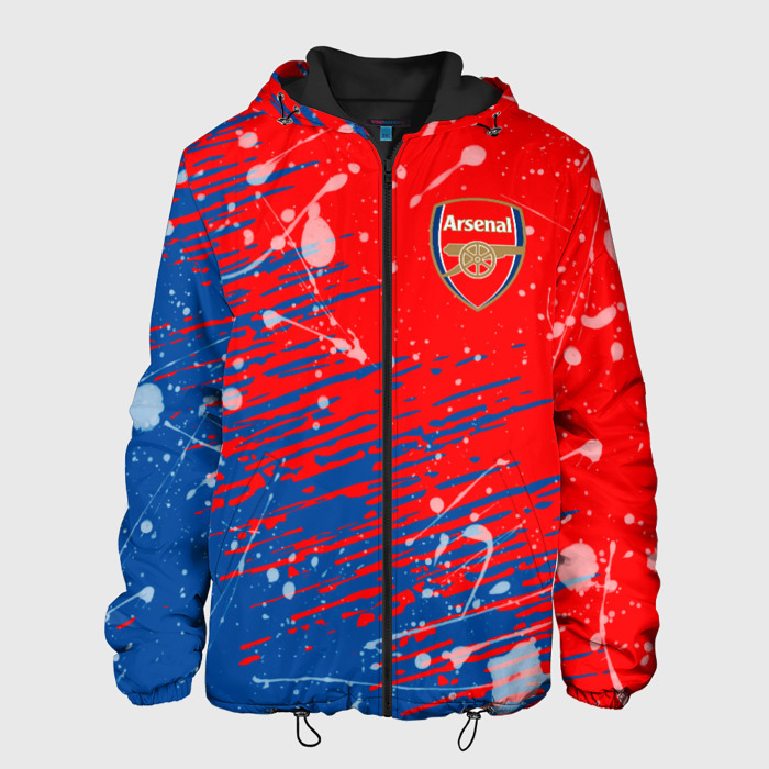 Мужская куртка 3D Arsenal: Фирменные цвета. фото