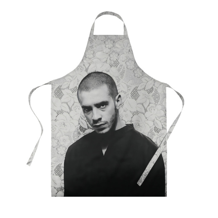 Фартук 3D Опасный Хаски фото