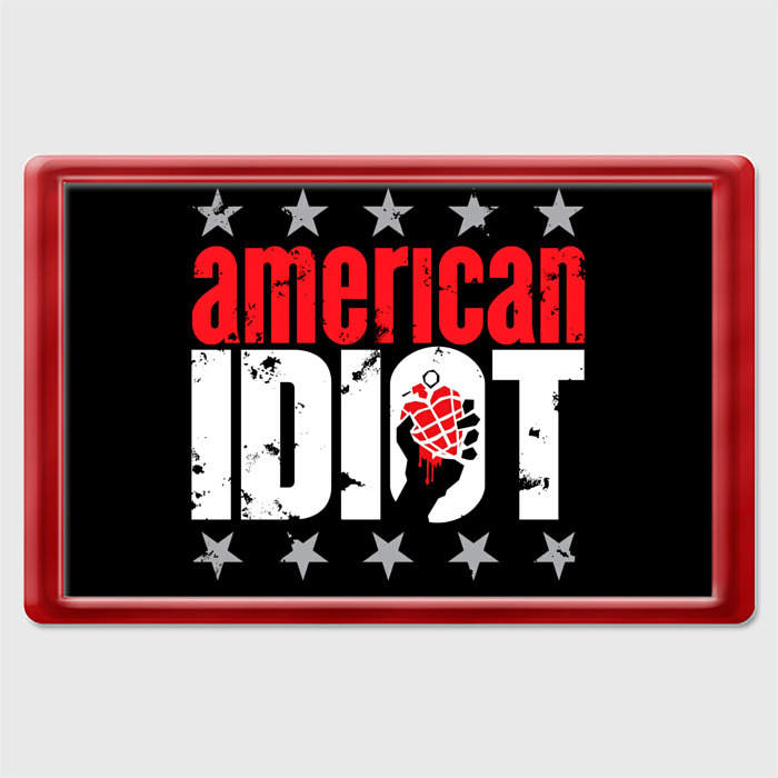 Магнит 45*70 Американский идиот фото