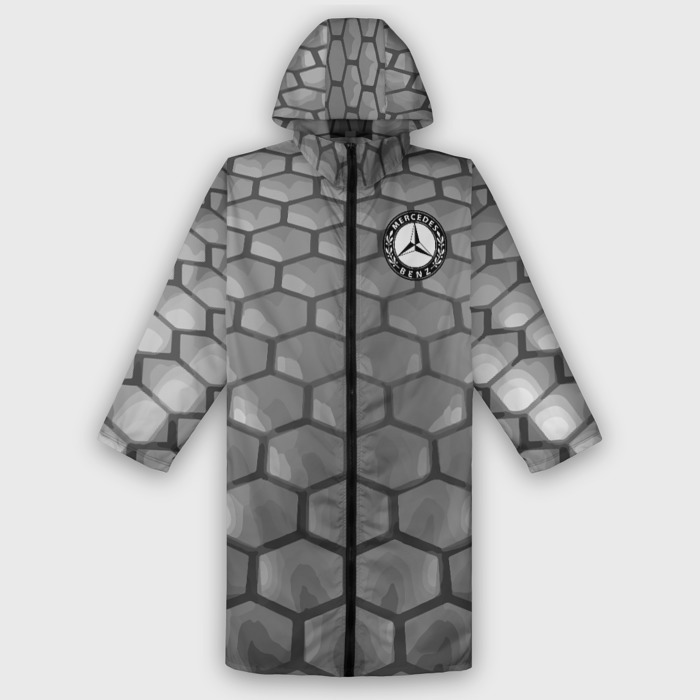 Дождевик унисекс 3D Mercedes Benz pattern фото