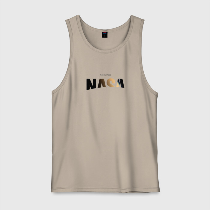 Мужская майка хлопок Taking Us there фото