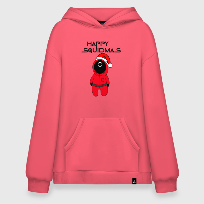 Худи SuperOversize хлопок HAPPY SQUIDMAS фото