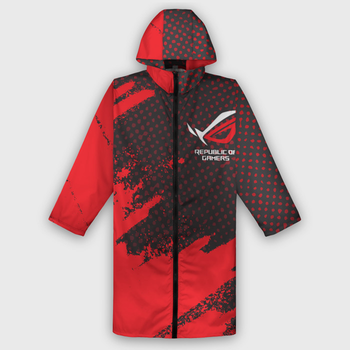 Дождевик унисекс 3D ASUS ROG | REPUBLIC OF GAMERS фото