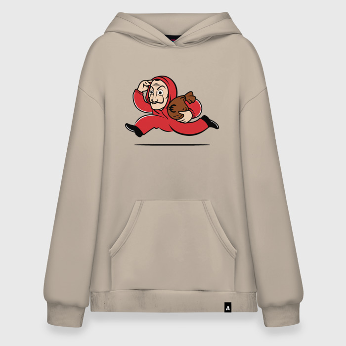 Худи SuperOversize хлопок Money Run фото