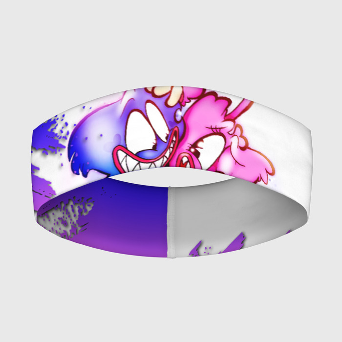 Повязка на голову 3D POPPY PLAYTIME GAME | ХАГГИ ВАГГИ ПАРОЧКА фото