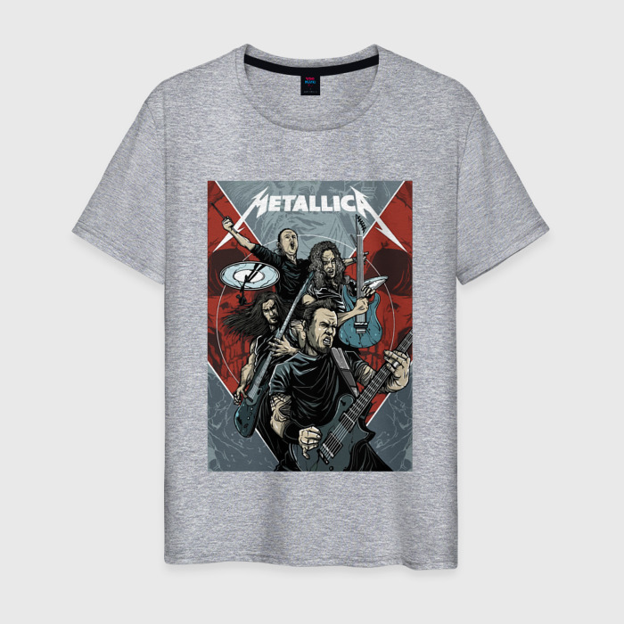 Мужская футболка хлопок Metallica   cool dudes фото