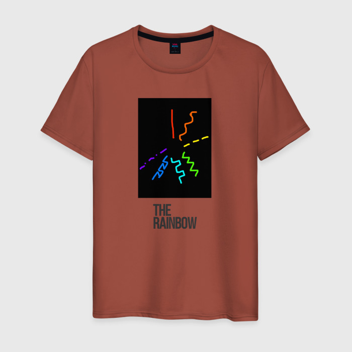 Мужская футболка хлопок Картина The Rainbow фото