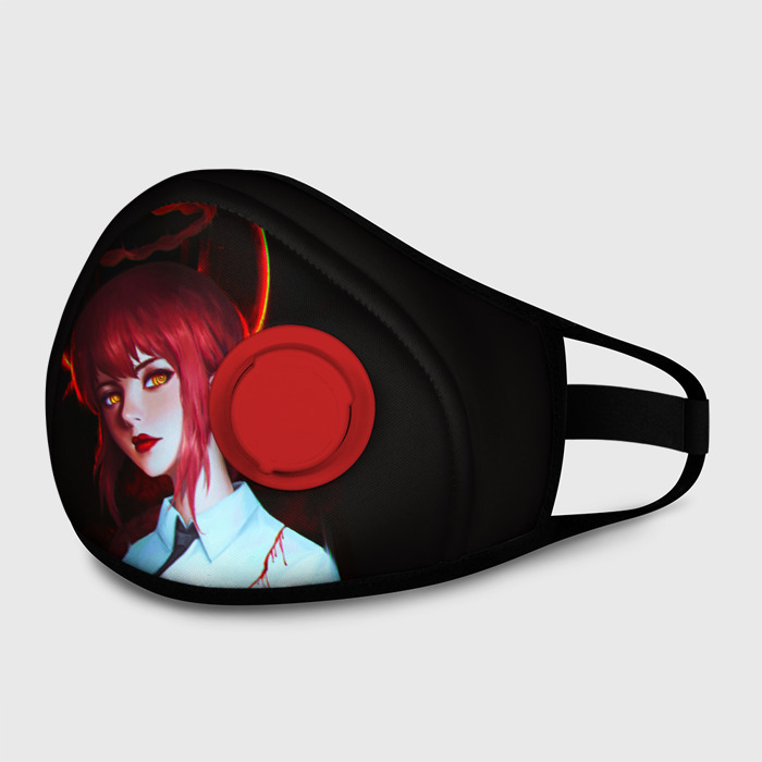 Маска из неопрена Макима кровавый ангел Человек бензопила фото