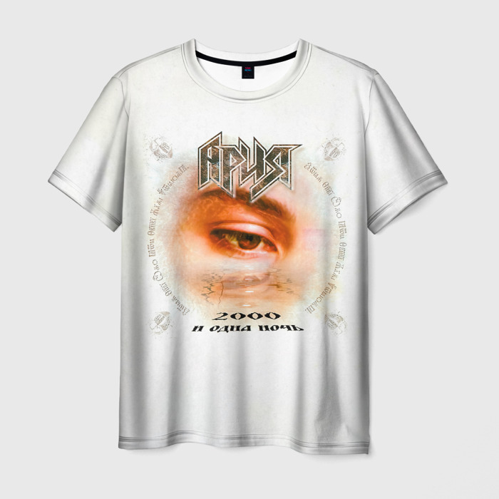 Мужская футболка 3D Ария 2000 и одна ночь фото