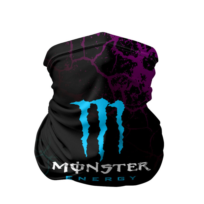 Бандана-труба 3D Monster Energy Трещины. фото