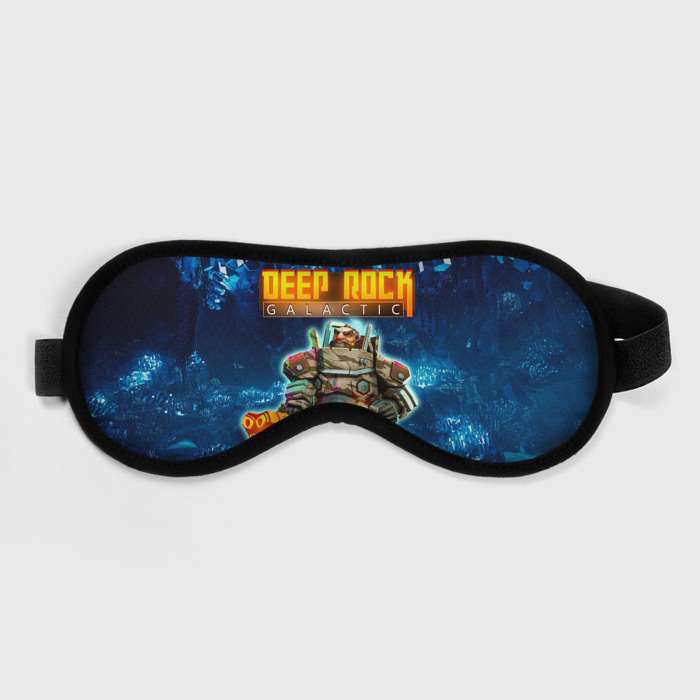 Маска для сна 3D Deep Rock Galactic   Gunner фото