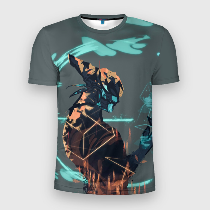 Мужская футболка 3D Slim Дестени 2 арт фото