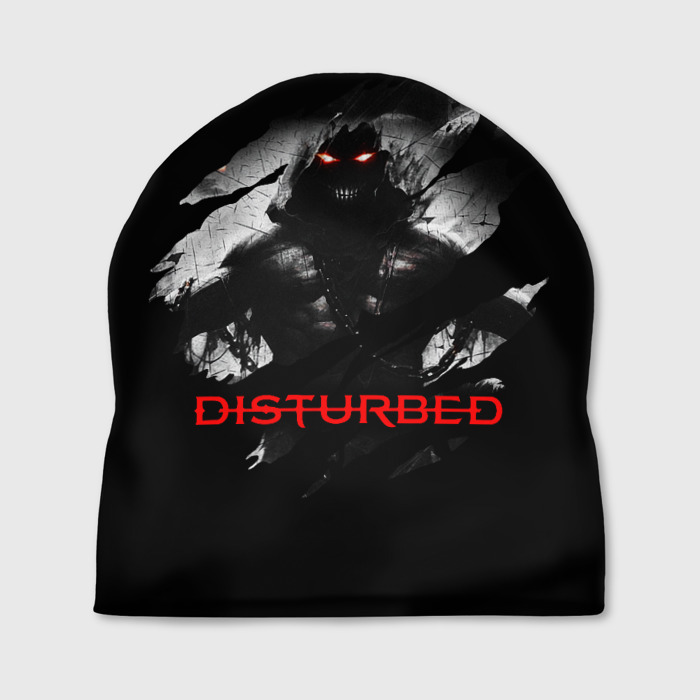 Шапка 3D DISTURBED THE GUY   ЛИЦО ДЕМОНА фото