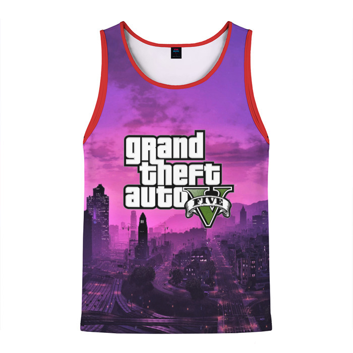 Мужская майка 3D GTA ONLINE 5 фото