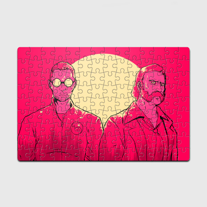 Головоломка Пазл магнитный 126 элементов Диско арт фото