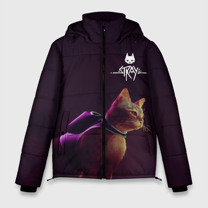 Мужская зимняя куртка 3D Stray | Боевой котик фото