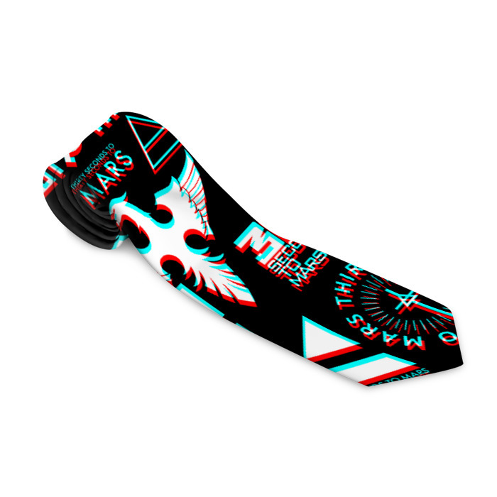 Галстук 3D [30 Seconds to Mars]   Glitch фото