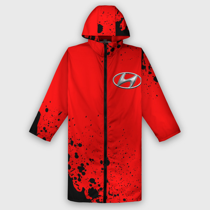 Дождевик унисекс 3D HYUNDAI + Краски фото