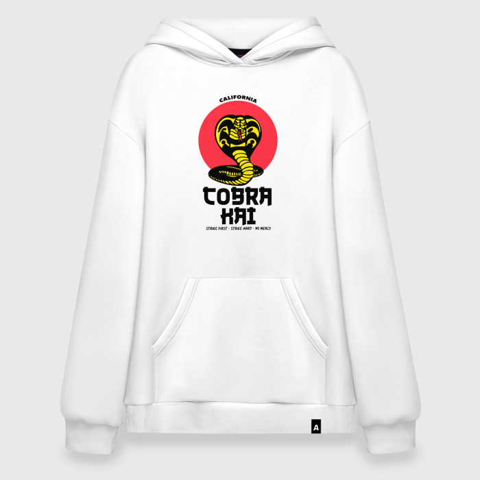 Худи SuperOversize хлопок Cobra Kai: California. фото