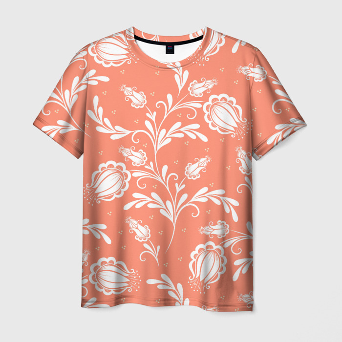 Мужская футболка 3D Красочный ЦвеТочный Узор фото