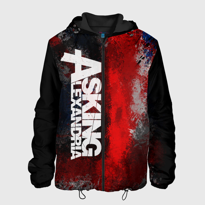 Мужская куртка 3D Asking Alexandria British фото