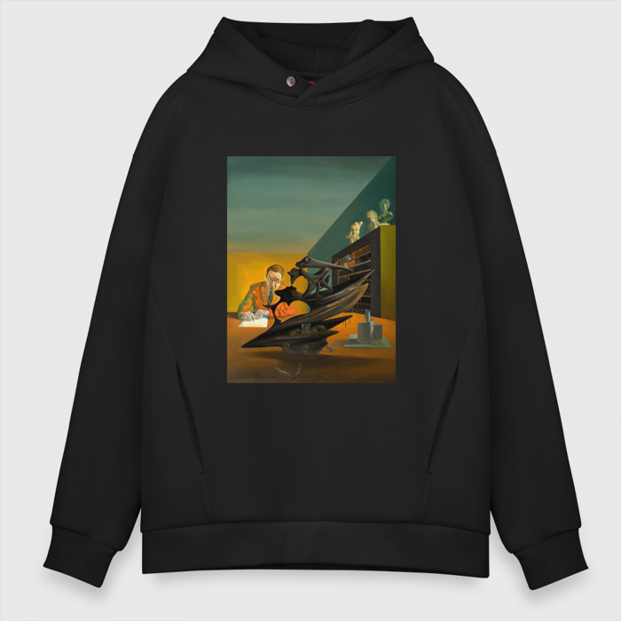 Мужское худи Oversize хлопок DALI III фото