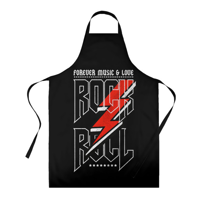 Фартук 3D Rock and Roll Forever фото