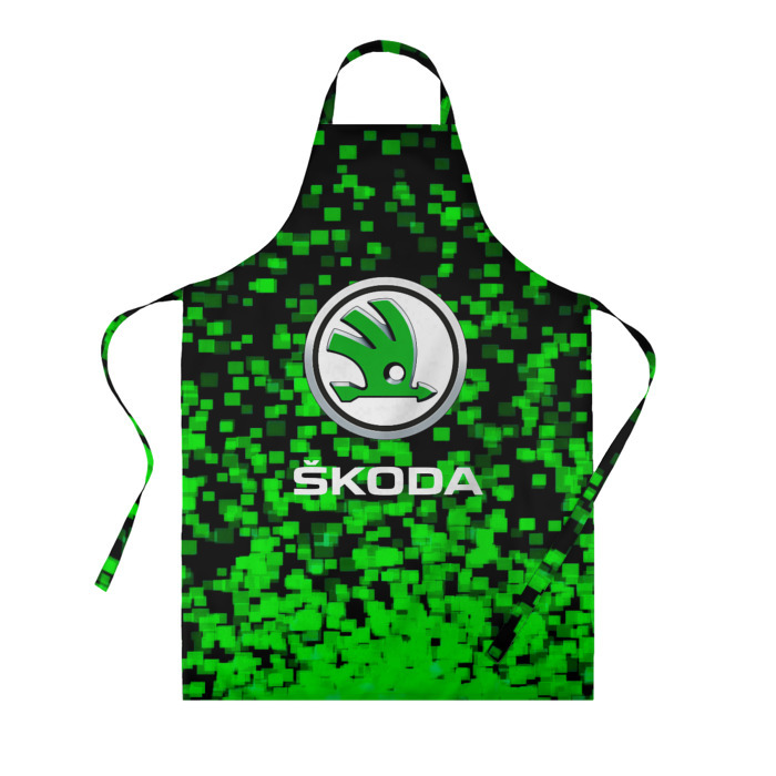 Фартук 3D [Skoda]   Пиксели фото