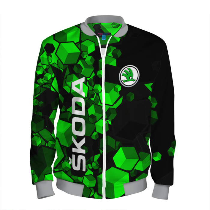 Мужской бомбер 3D [Skoda]   Фигурки фото