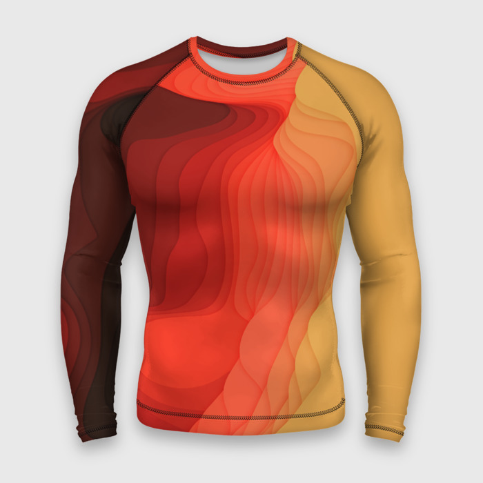 Мужской рашгард 3D Имитация песка фото