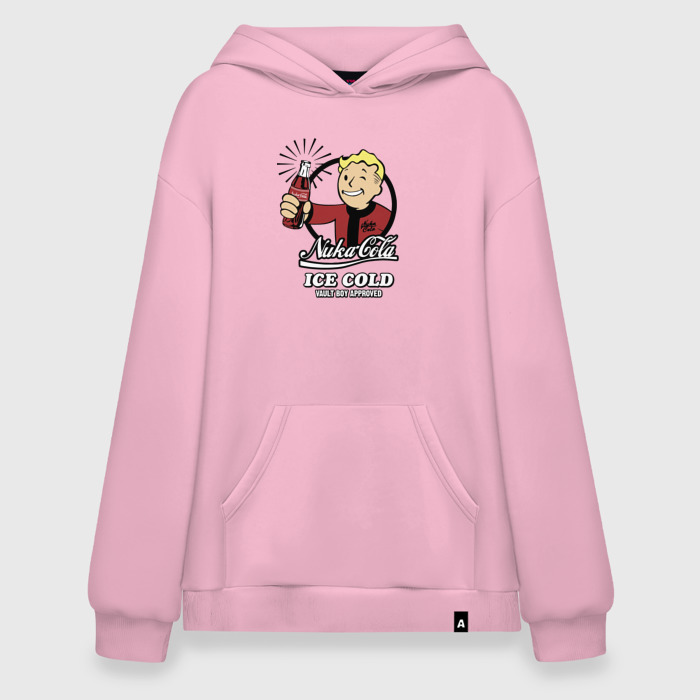 Худи SuperOversize хлопок Fallout   Nuka Cola   Vault Boy Approved фото
