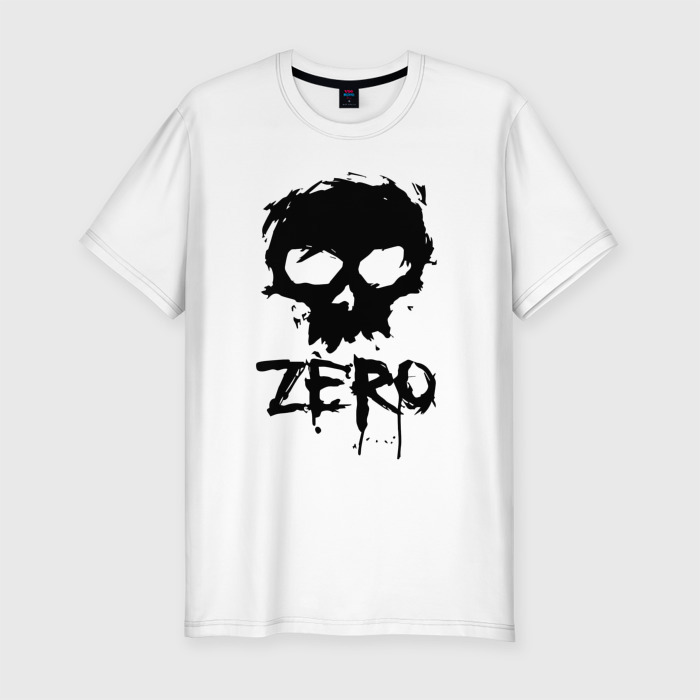 Мужская футболка хлопок Slim Zero   skull фото