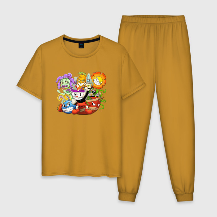 Мужская пижама хлопок Cuphead Bad Trip   Капхед фото