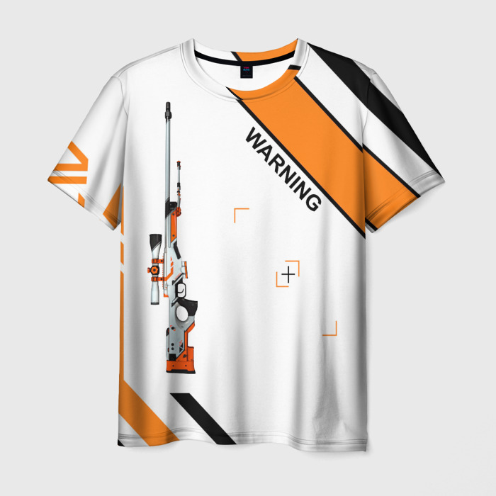 Мужская футболка 3D AWP | Азимов (Azimov) фото