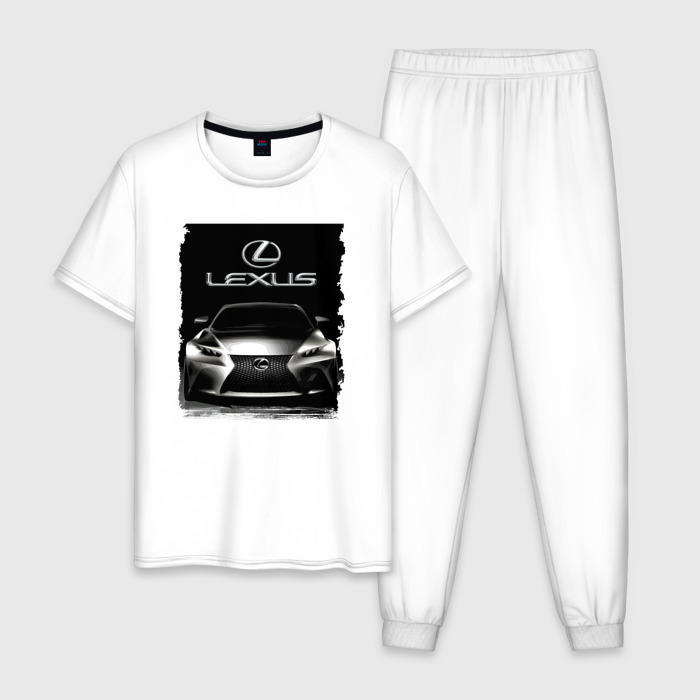 Мужская пижама хлопок Lexus   этим всё сказано фото