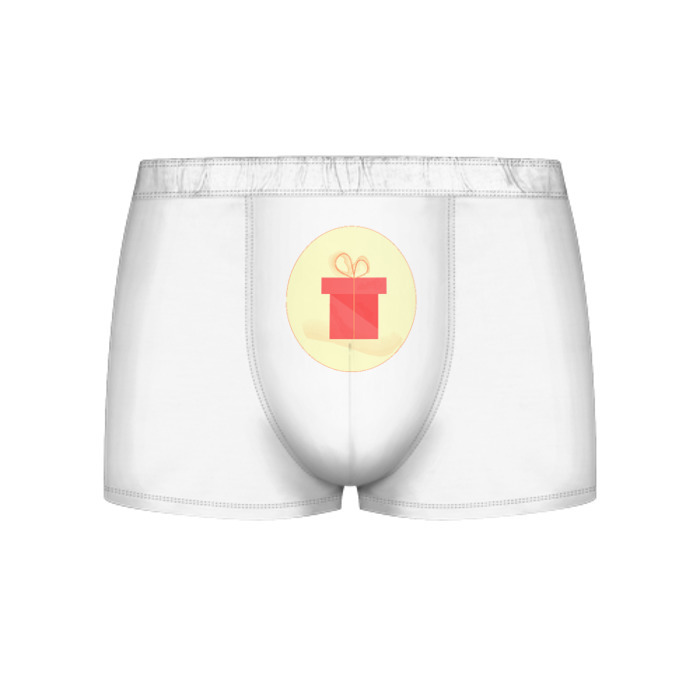 Мужские трусы 3D подарок акварель фото