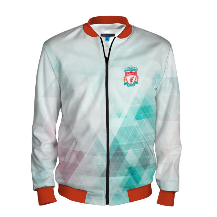 Мужской бомбер 3D liverpool лфк фото