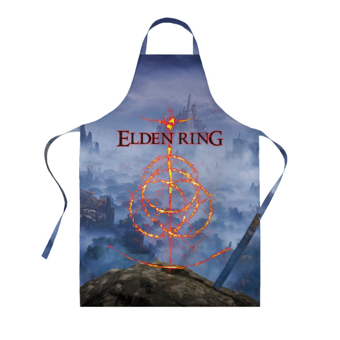 Фартук 3D Elden Ring, Logo фото