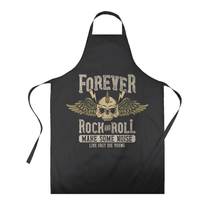 Фартук 3D FOREVER ROCK AND ROLL фото