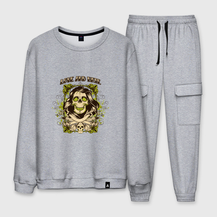 Мужской костюм хлопок Узоры любви фото