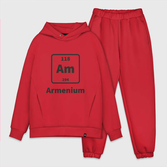 Мужской костюм хлопок OVERSIZE Armenium фото